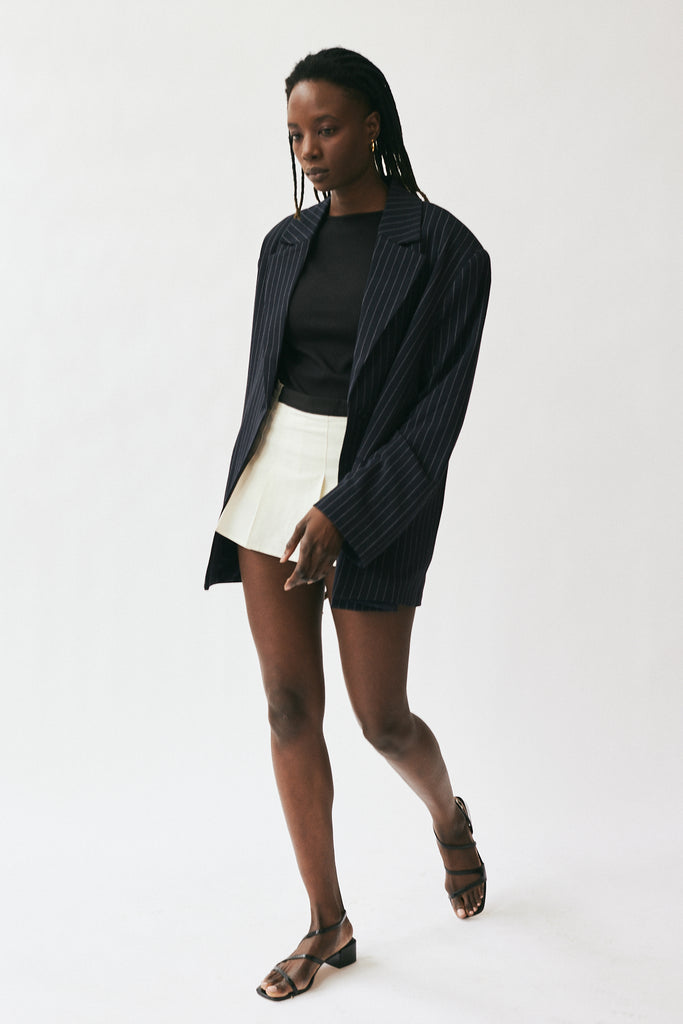 Find Me Now Carter Mini Skort in Fawn at Parc Shop
