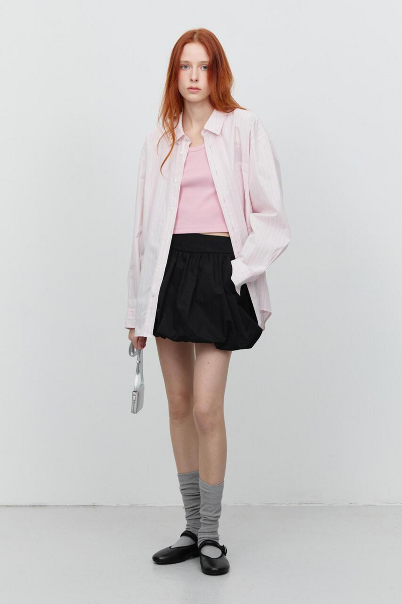 Dunst Balloon Mini Skirt in Black at Parc Shop | Minneapolis, MN