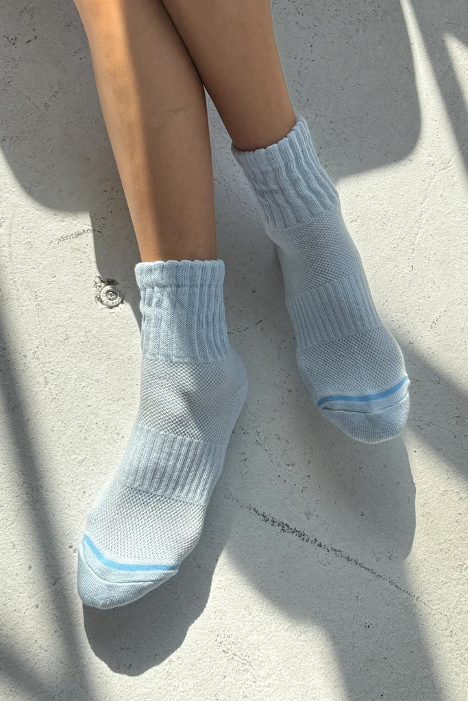 Le Bon Shoppe Swing Socks in Baby Blue at Parc Shop