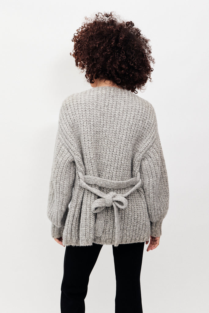 First Rite - Sweater Coat - Undyed Ash - Parc Shop