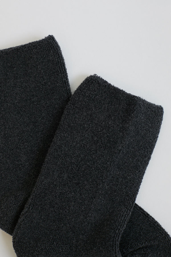 Le Bon Shoppe Cloud Socks Charcoal Grey Soft Cozy Warm - Parc Shop