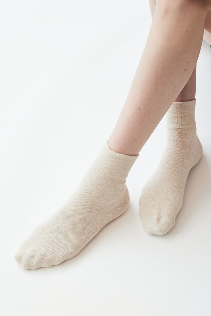 Le Bon Shoppe Sneaker Socks / Oatmeal