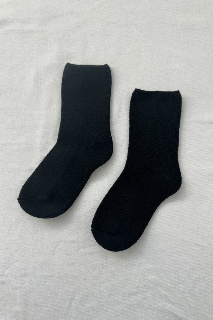 Le Bon Shoppe - Cloud Socks - Jet Black - Parc Shop