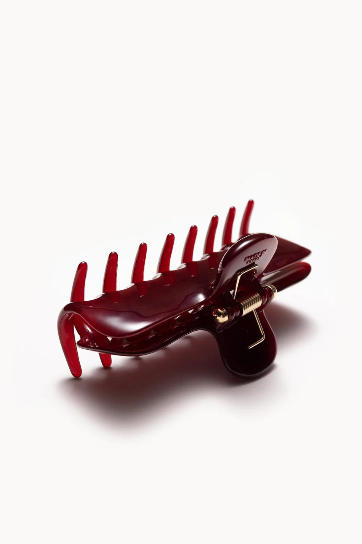 ヘアアクセサリー UNDO hairware No.4 CLAW CLIP Bordeaux UNDO Hairware No. 4 Claw Clip in Bordeaux Curated at Jake and Jones