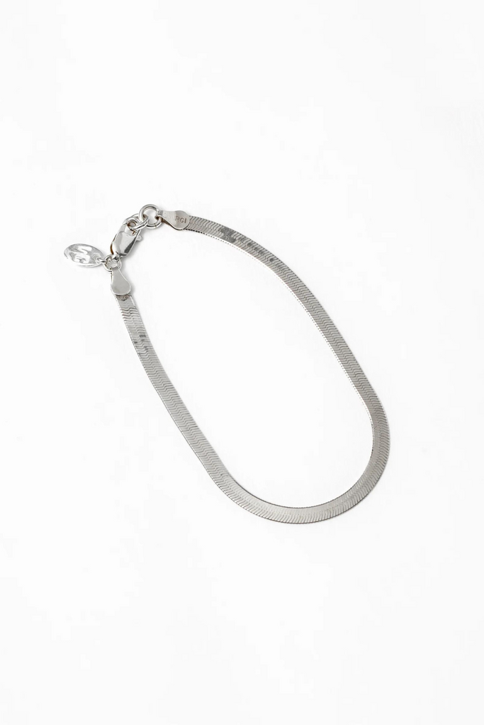 Wolf Circus - Herringbone Bracelet - Sterling Siver - Parc Shop