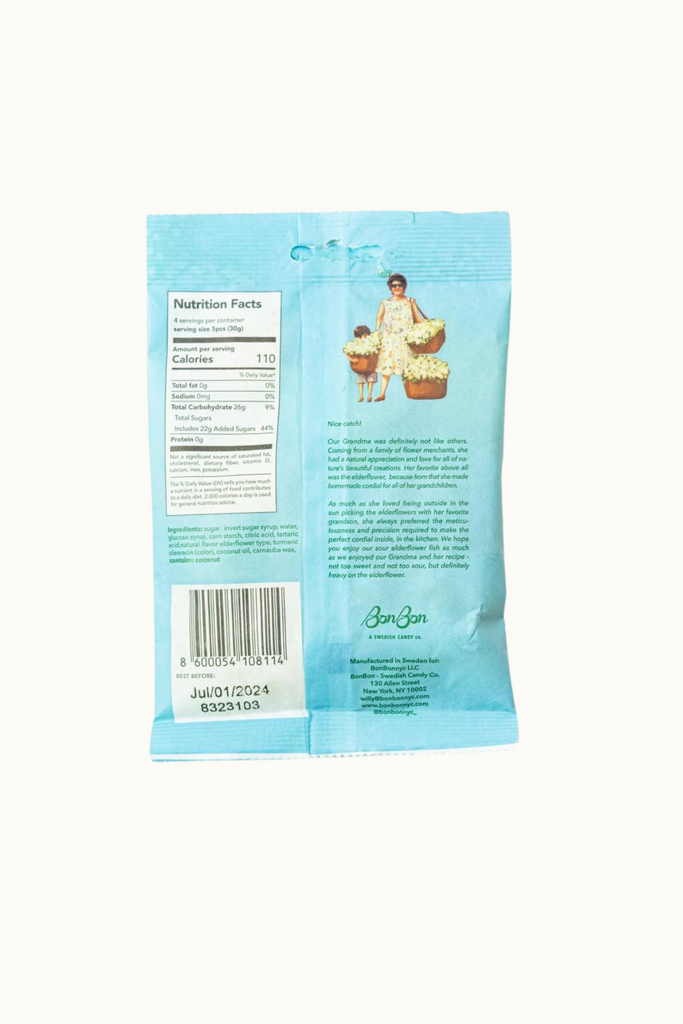 BonBon Sour Elderflower Fish at Parc Shop