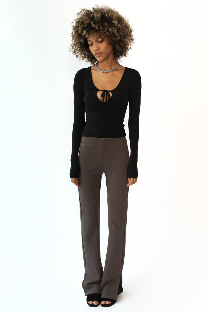 Geel Aria Pant in Brown at Parc Shop | Minneapolis, MN