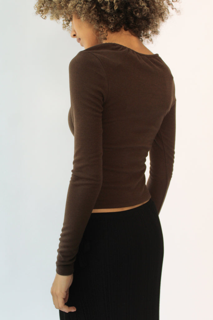 Geel Jane Cardigan in Espresso at Parc Shop | Minneapolis, MN