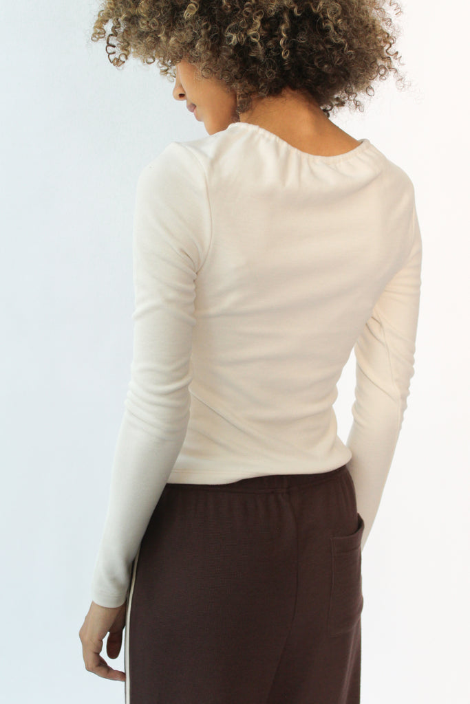 Geel Jane Cardigan in Cream at Parc Shop | Minneapolis, MN