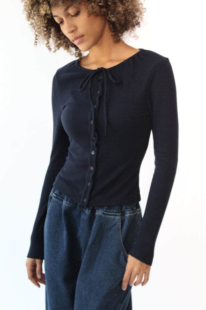 Geel Jane Cardigan in Navy at Parc Shop | Minneapolis, MN
