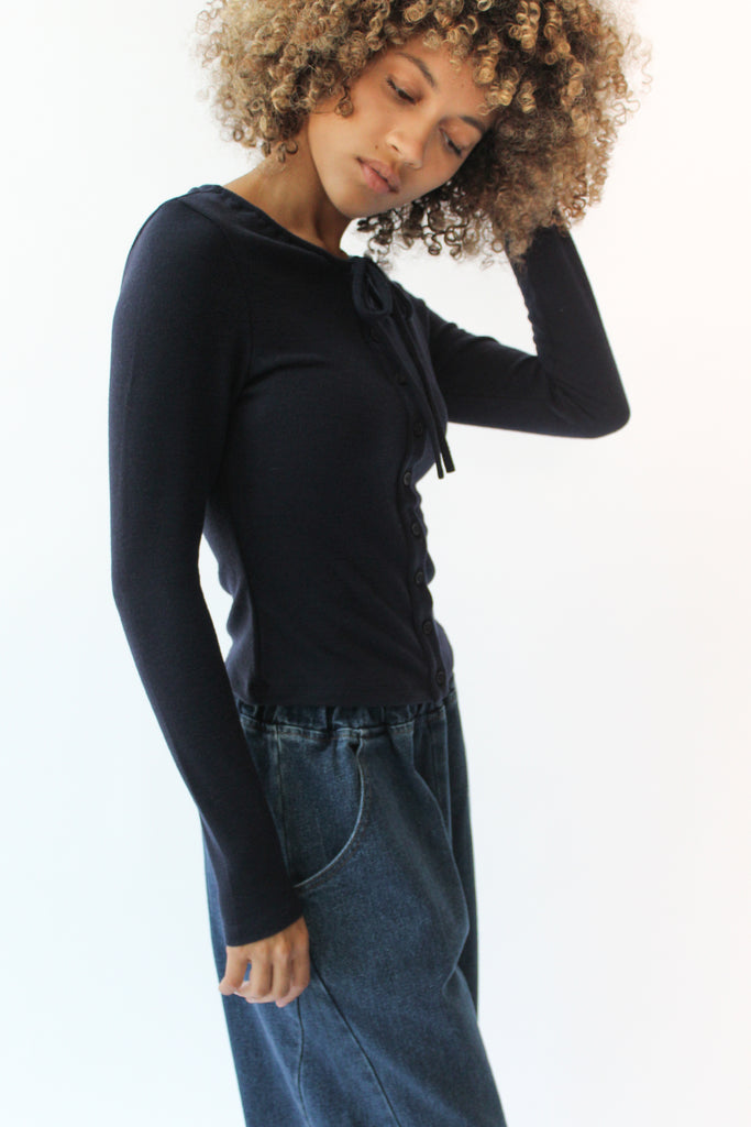 Geel Jane Cardigan in Navy at Parc Shop | Minneapolis, MN