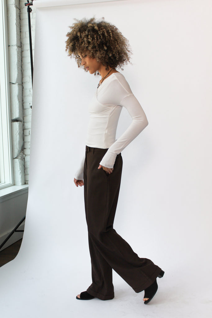 Geel Kennedy Trouser in Espresso at Parc Shop | Minneapolis, MN