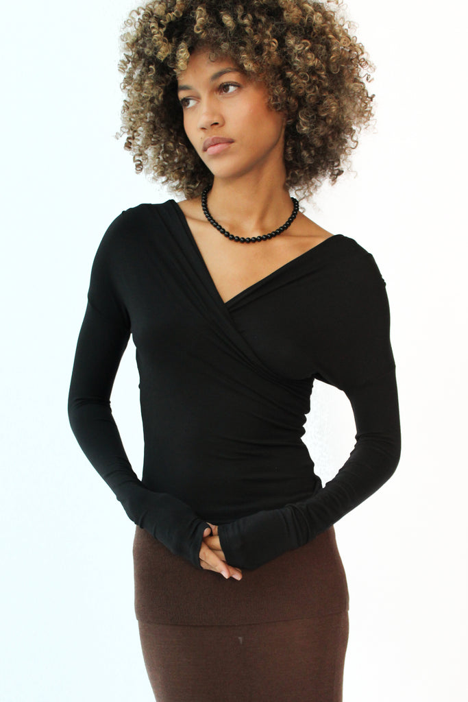 Geel Mirage Top in Black at Parc Shop | Minneapolis, MN