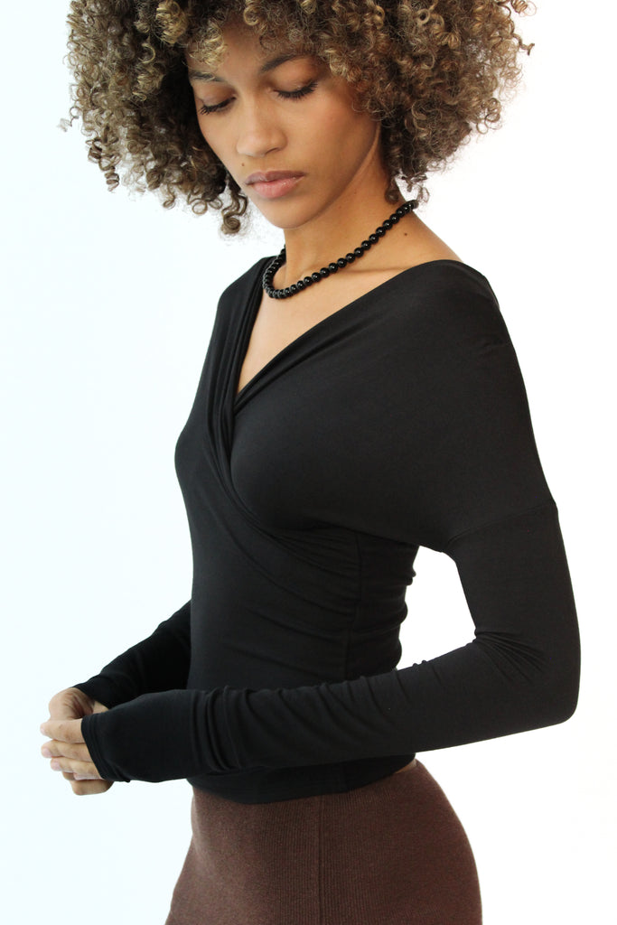 Geel Mirage Top in Black at Parc Shop | Minneapolis, MN