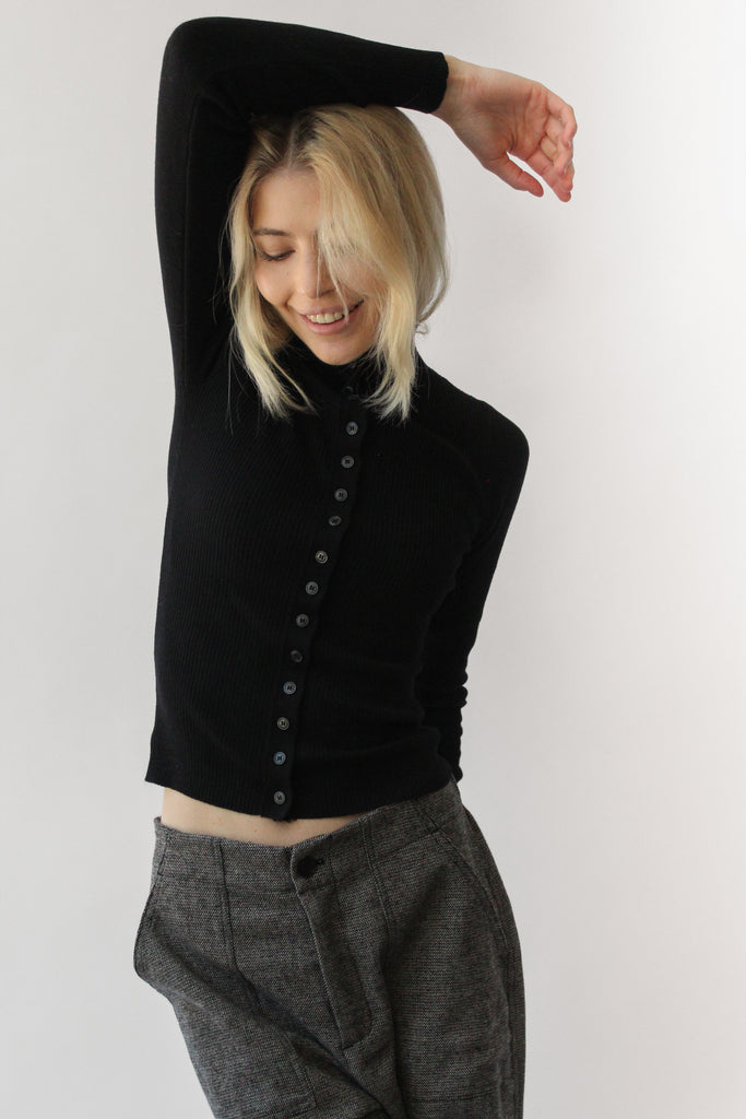 Geel Mylah Cardigan in Black at Parc Shop | Minneapolis, MN