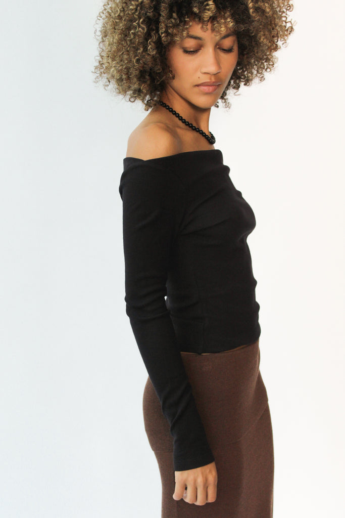 Geel Walter Top in Onyx at Parc Shop | Minneapolis, MN