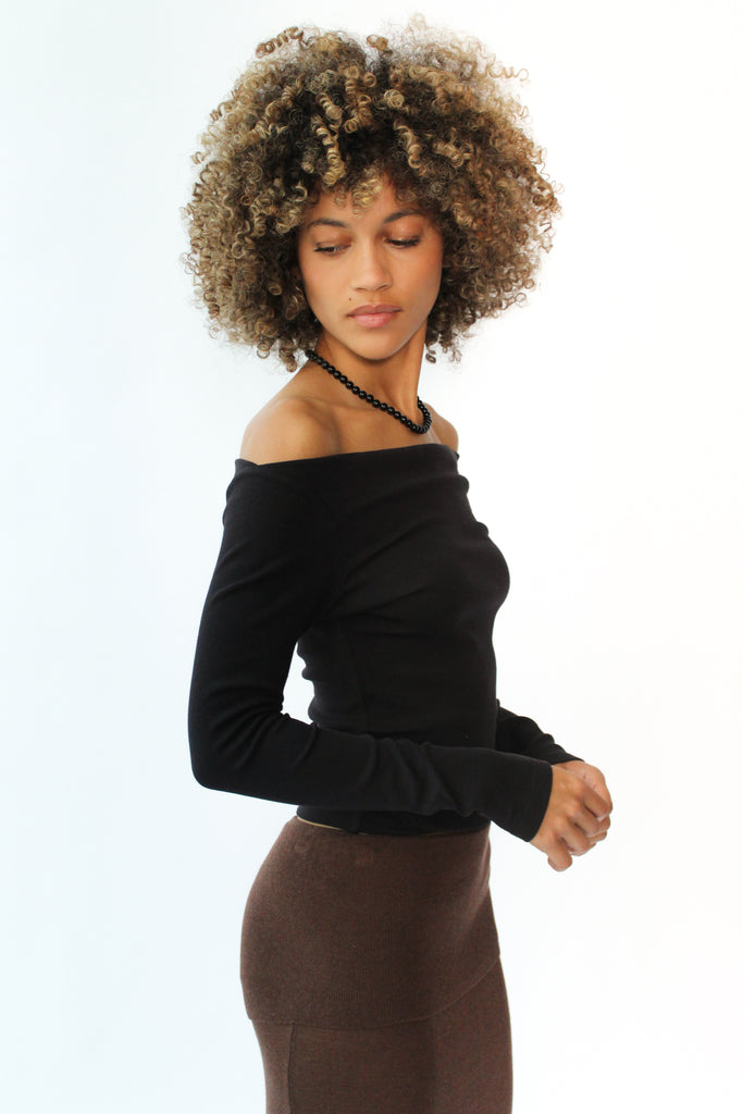 Geel Walter Top in Onyx at Parc Shop | Minneapolis, MN