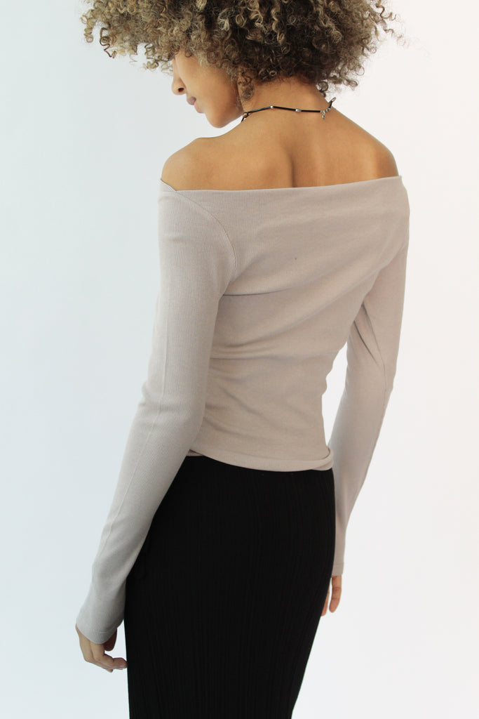 Geel Walter Top in Dove Grey at Parc Shop | Minneapolis, MN