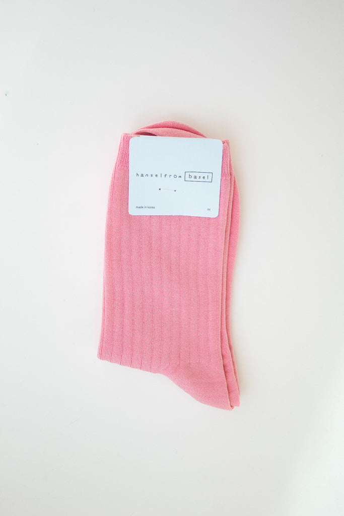 Hansel From Basel - Essential Rib Trouser Crew - Pink - Parc Shop ...