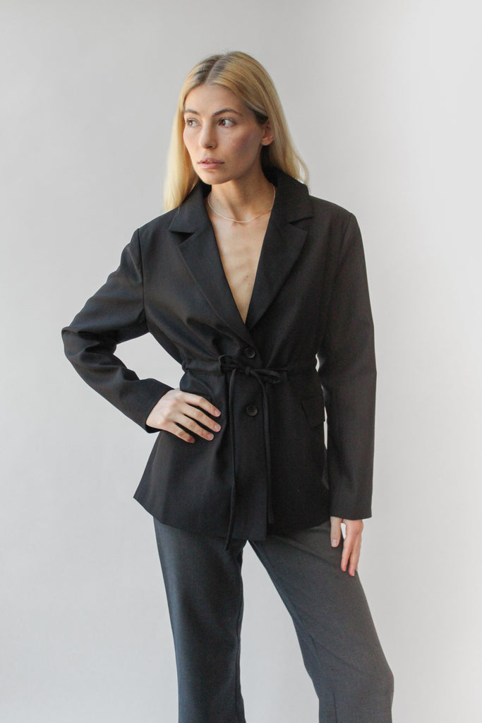 Hosbjerg Verona Blazer in Black Stripe at Parc Shop | Minneapolis, MN