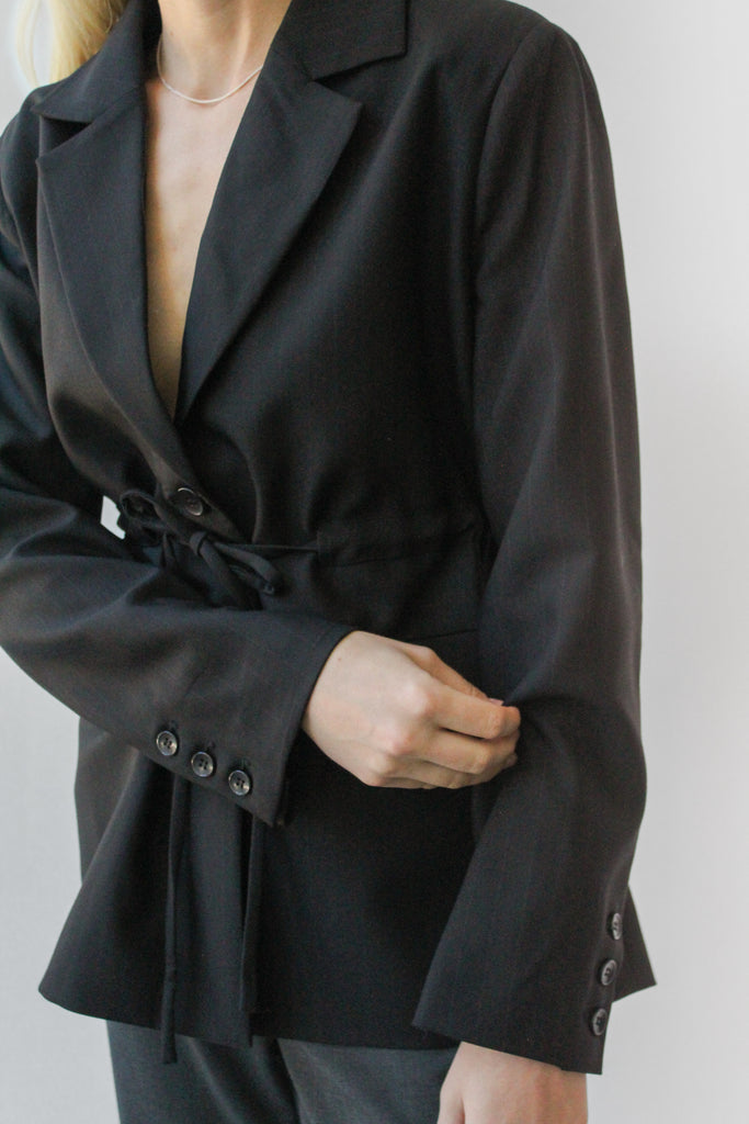 Hosbjerg Verona Blazer in Black Stripe at Parc Shop | Minneapolis, MN