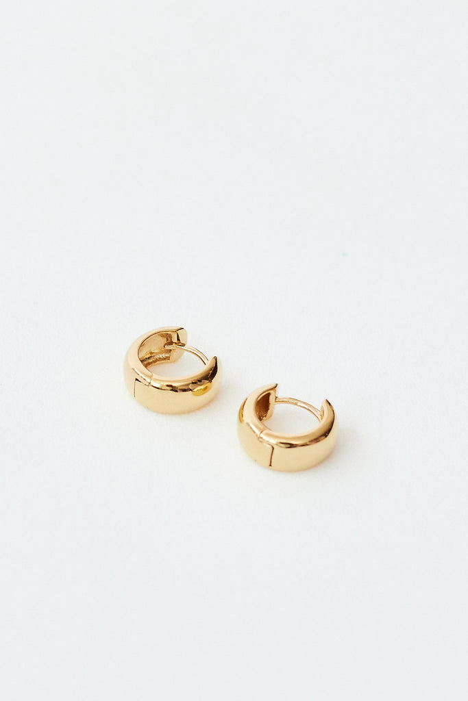 Kara Yoo Jane Hoops in Gold Vermeil at Parc Shop