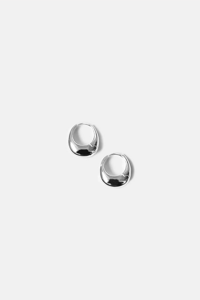 Kara Yoo - Baby Hazel Hoops - Sterling Silver - Parc Shop