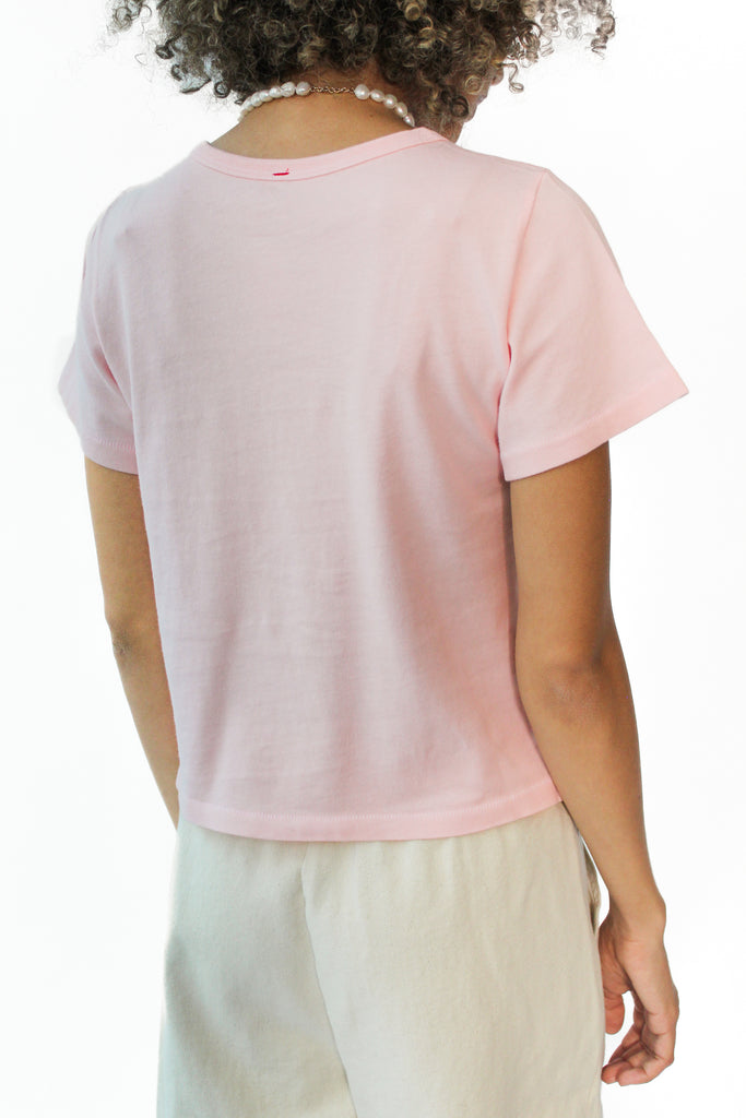 Le Bon Shoppe The Little Boy Tee in Baby Pink at Parc Shop | Minneapolis, MN