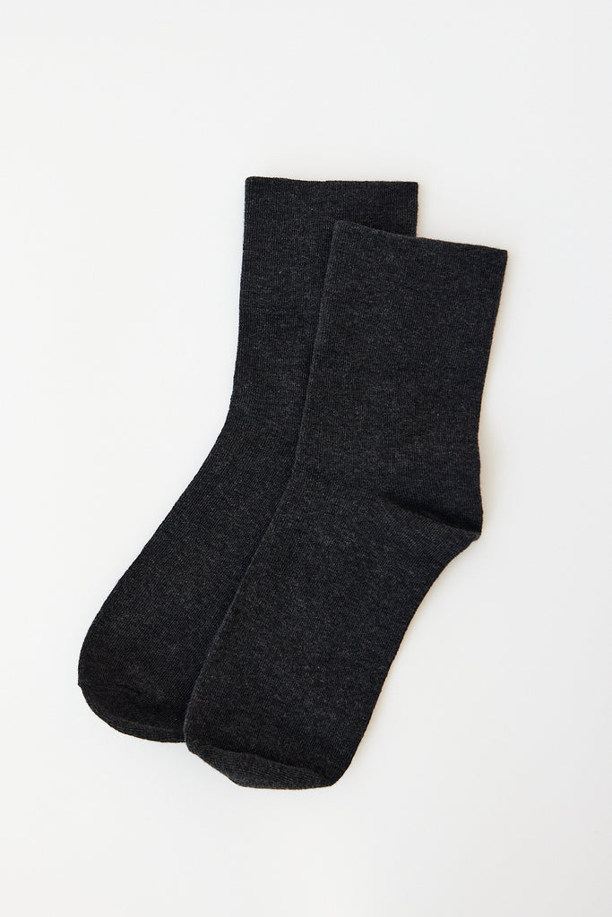 Le Bon Shoppe - Sneaker Socks - Heather Black - Parc Shop
