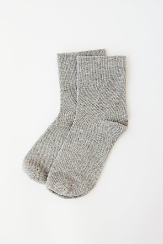 Le Bon Shoppe - Sneaker Socks - Heather Grey - Parc Shop