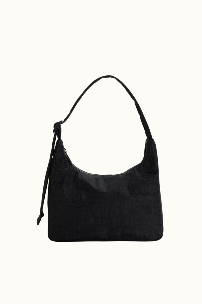 Baggu - Mini Nylon Shoulder Bag - Black - Parc Shop