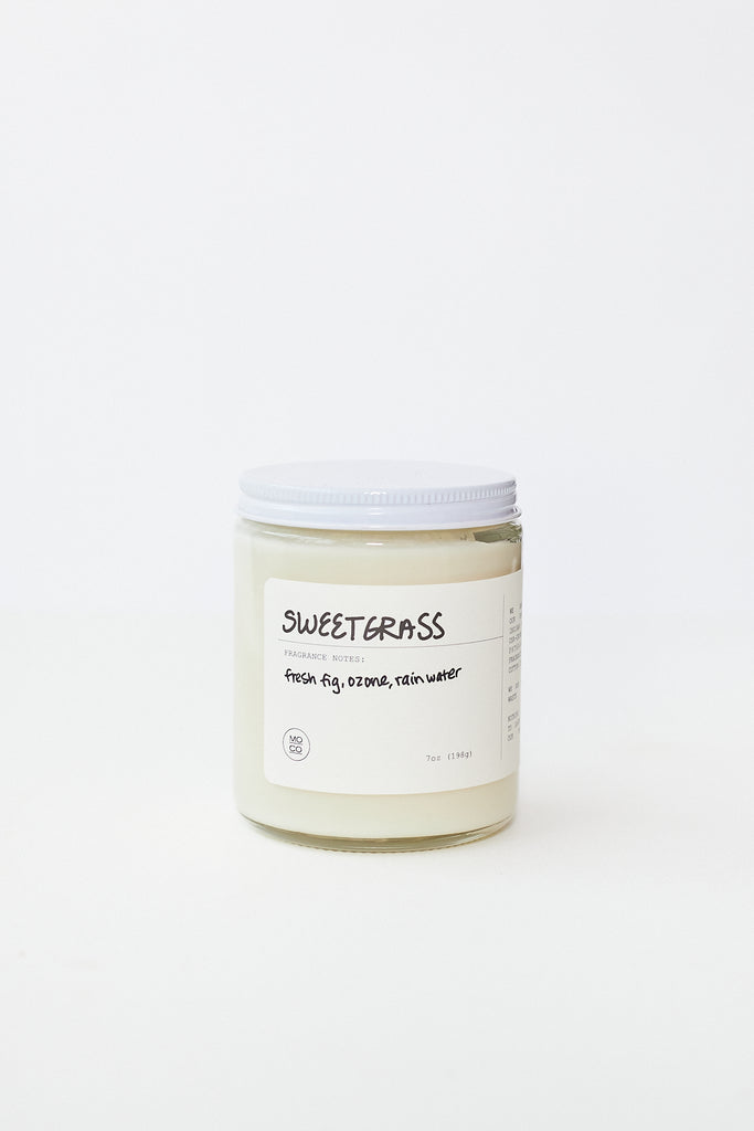 Moco Sweetgrass Soy Candle at Parc Shop