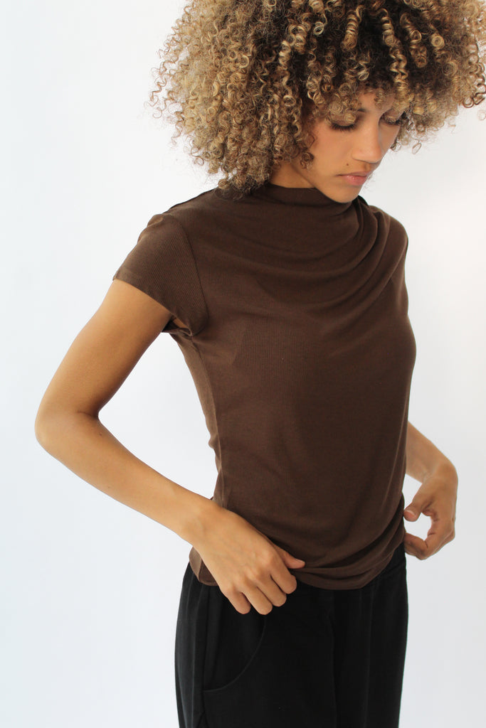 Mod Ref Marissa Top in Brown at Parc Shop | Minneapolis, MN