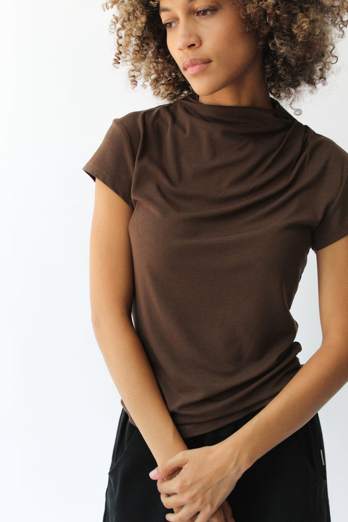 Mod Ref Marissa Top in Brown at Parc Shop | Minneapolis, MN