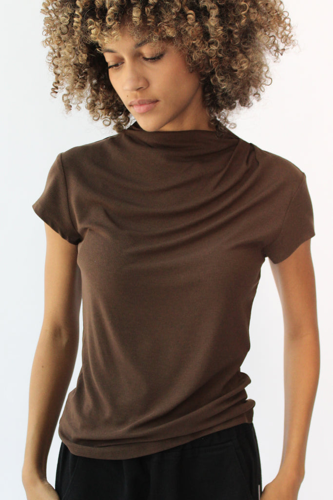 Mod Ref Marissa Top in Brown at Parc Shop | Minneapolis, MN
