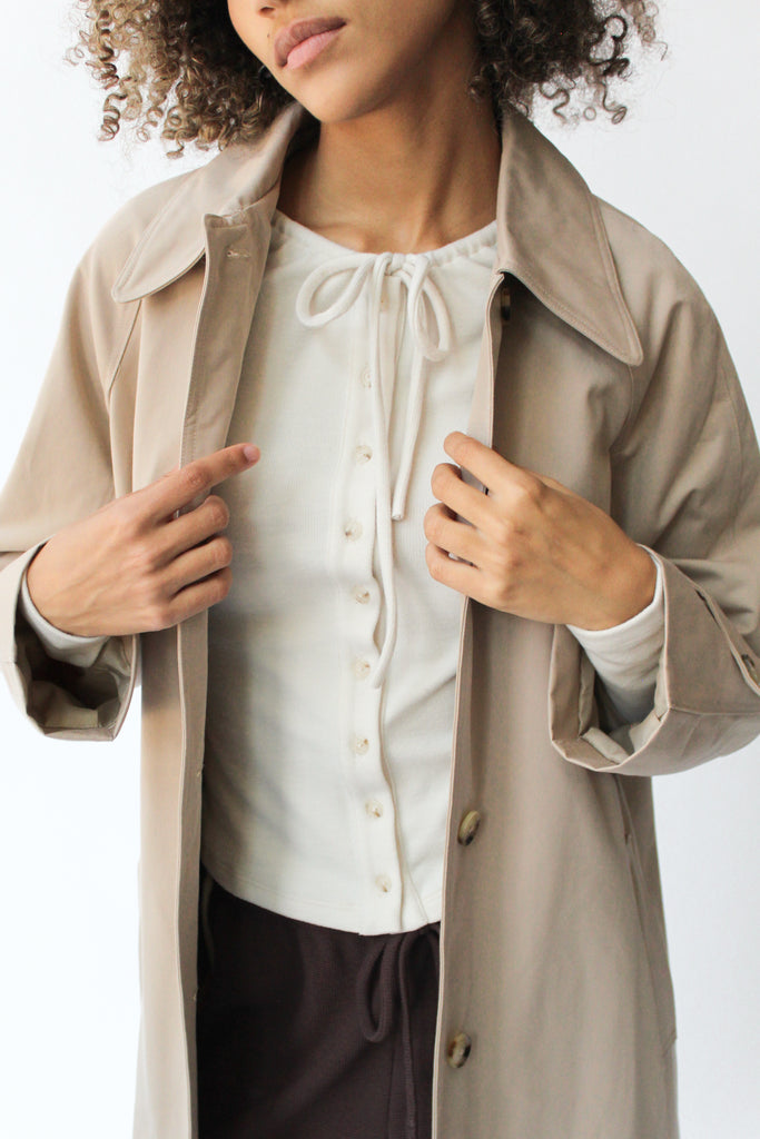 Mod Ref Serena Coat in Beige at Parc Shop | Minneapolis, MN