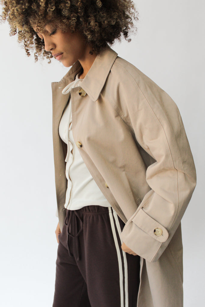 Mod Ref Serena Coat in Beige at Parc Shop | Minneapolis, MN