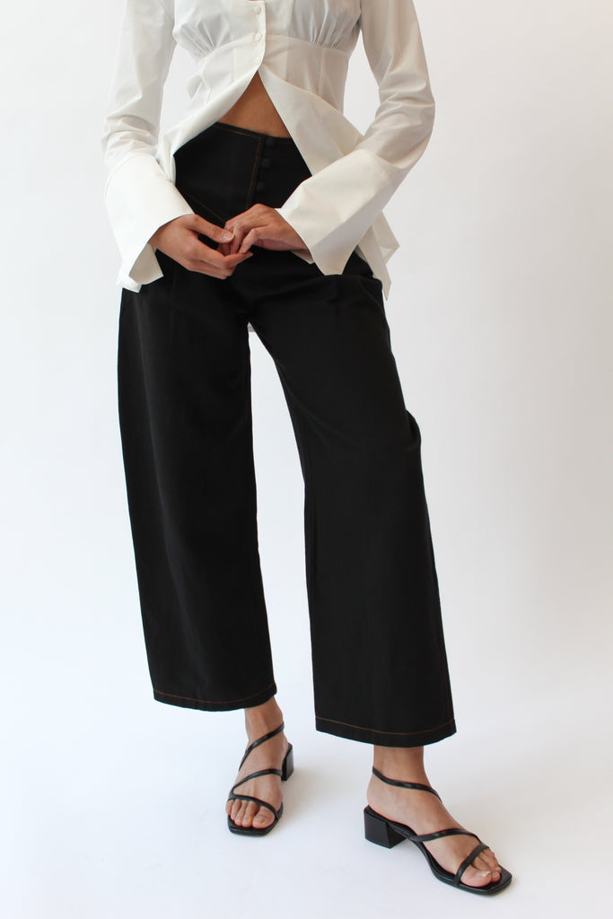 Oh Seven Days Aria Trouser in Black at Parc Shop | Minneapolis, MN