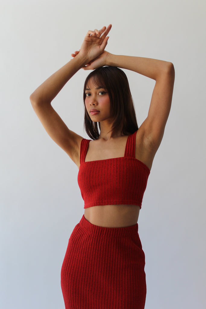 Rita Row Eclat Bustier in Red at Parc Shop | Minneapolis, MN