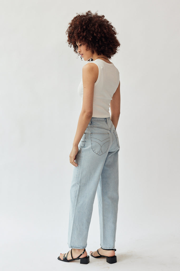 Rolla's Heidi Ankle Jean in Vintage Stone at Parc Shop