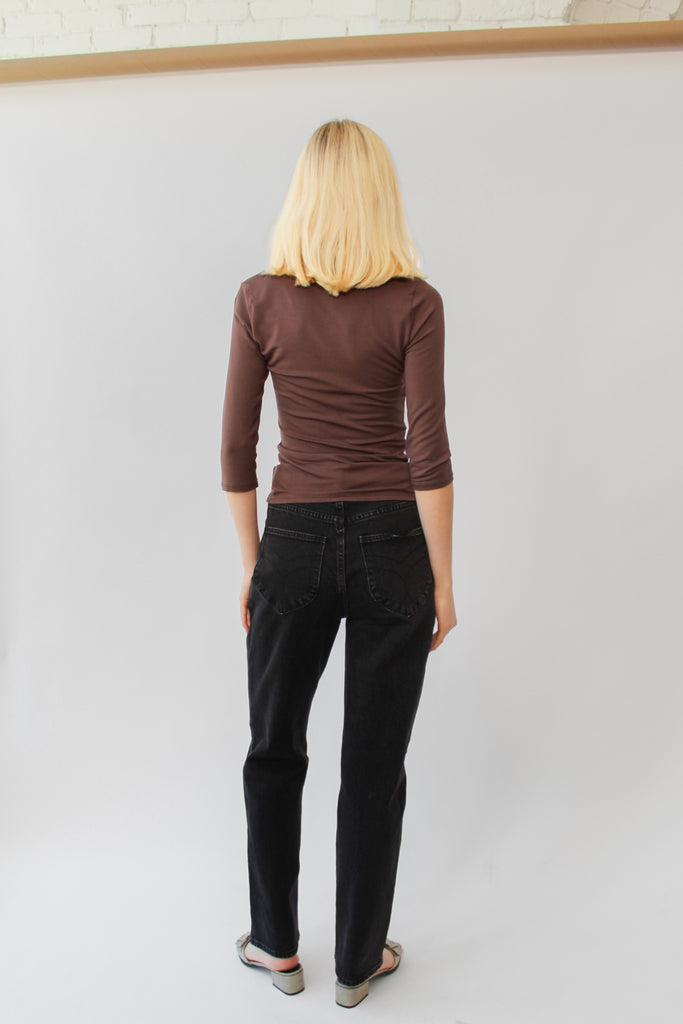 Rolla's Loulou Straight Jean in Black Sand at Parc Shop | Minneapolis, MN