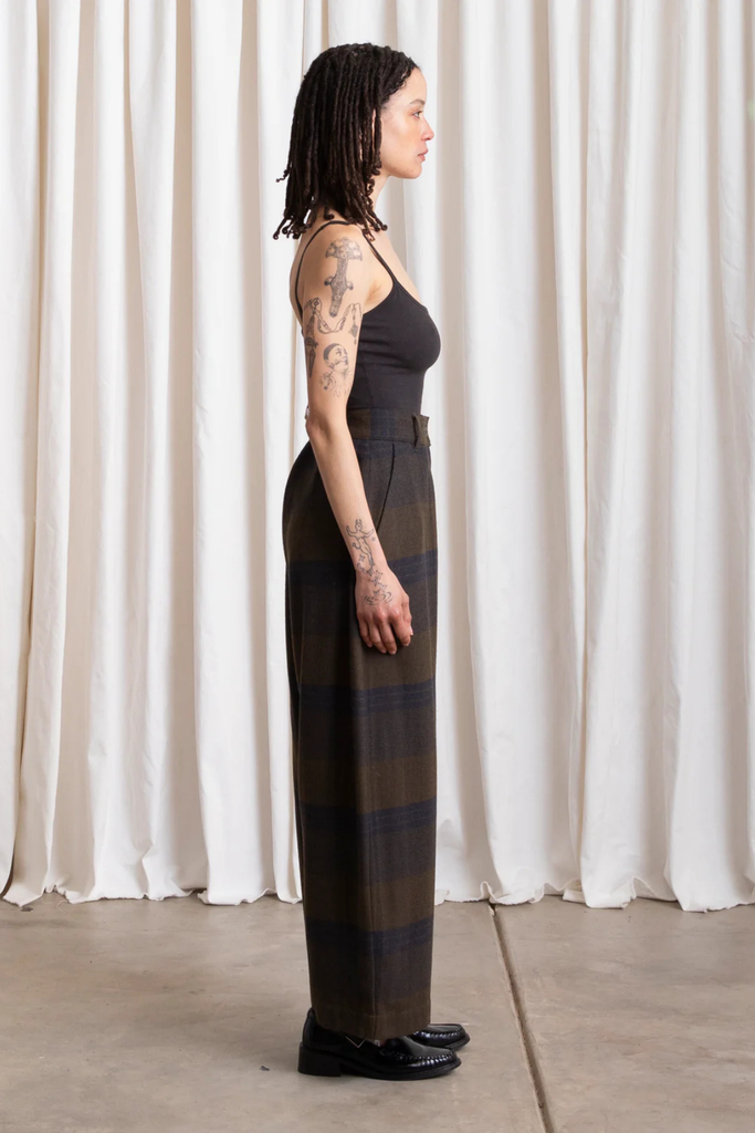 Ali Golden Wool Loose Barrel Pant at Parc Shop | Minneapolis, MN