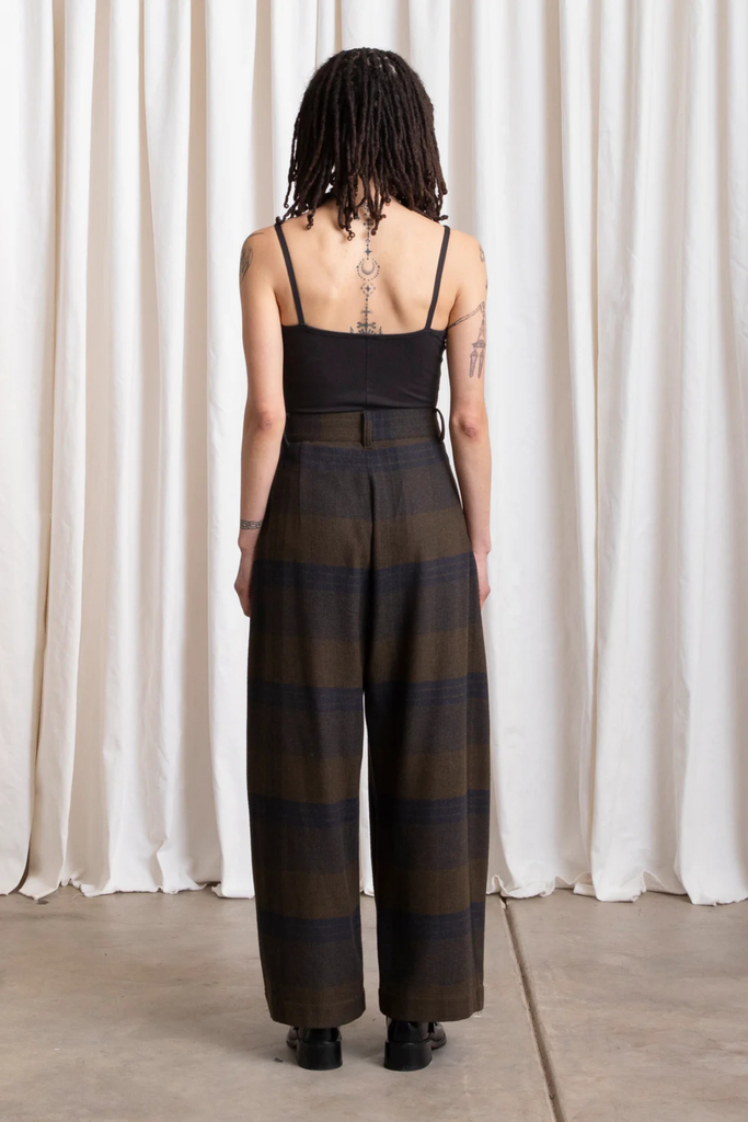 Ali Golden Wool Loose Barrel Pant at Parc Shop | Minneapolis, MN