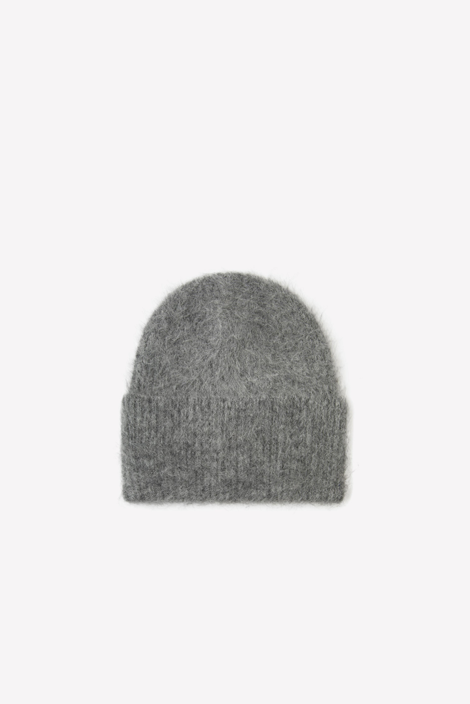 Arctic Fox Super Soft Alpaca Wool Beanie in Blizzard Grey at Parc Shop 