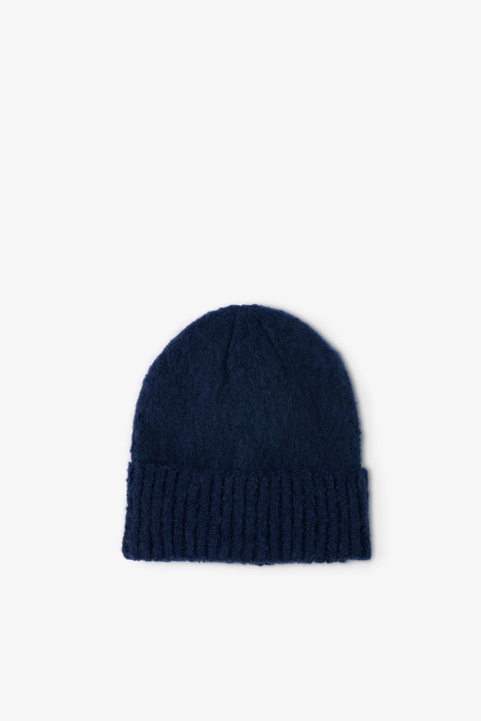 Arctic Fox Reykjavik Sustainable Soft Cozy Beanie in Midnight Blue at Parc Shop