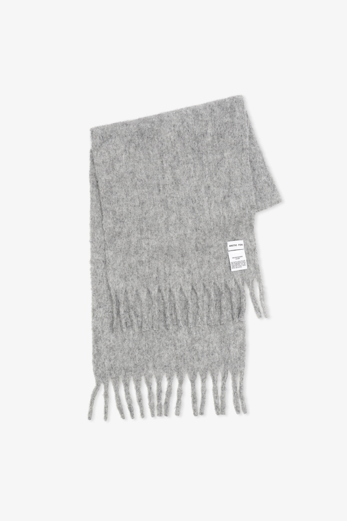 Arctic Fox Reykjavik Scarf w/ RWS Wool in Grey at Parc Shop | Minneapolis, MN
