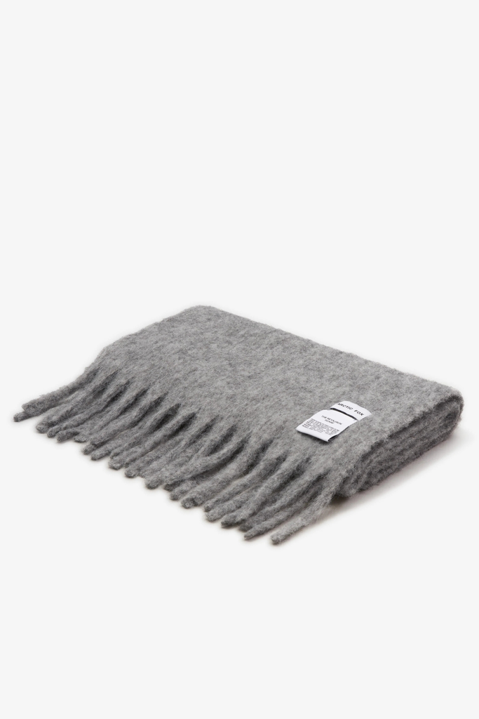 Arctic Fox Reykjavik Scarf w/ RWS Wool in Grey at Parc Shop | Minneapolis, MN