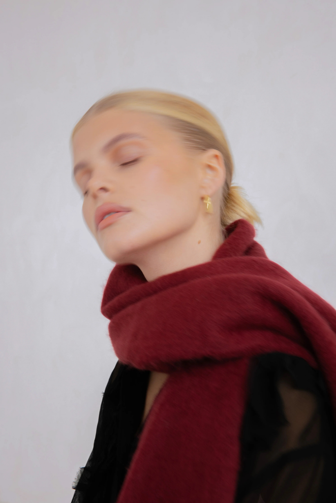 Arctic Fox Reykjavik Scarf in Burgundy at Parc Shop | Minneapolis, MN