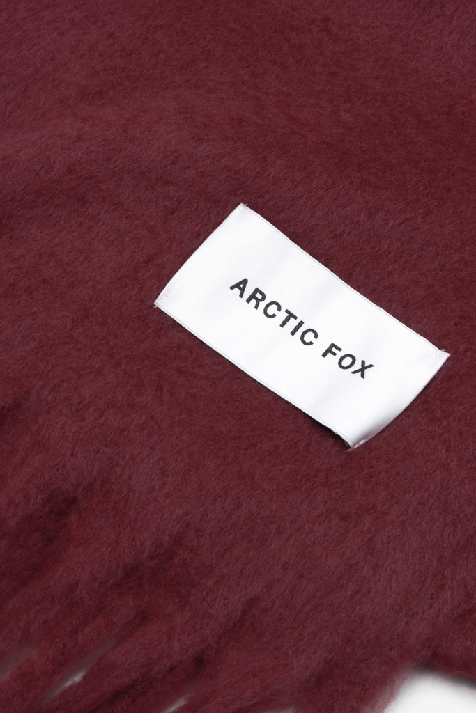 Arctic Fox Reykjavik Scarf in Burgundy at Parc Shop | Minneapolis, MN