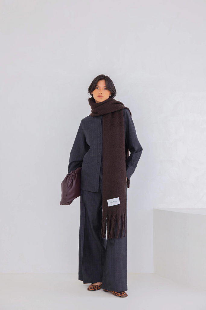 Arctic Fox Reykjavik Scarf in Ground Coffee at Parc Shop | Minneapolis, MN